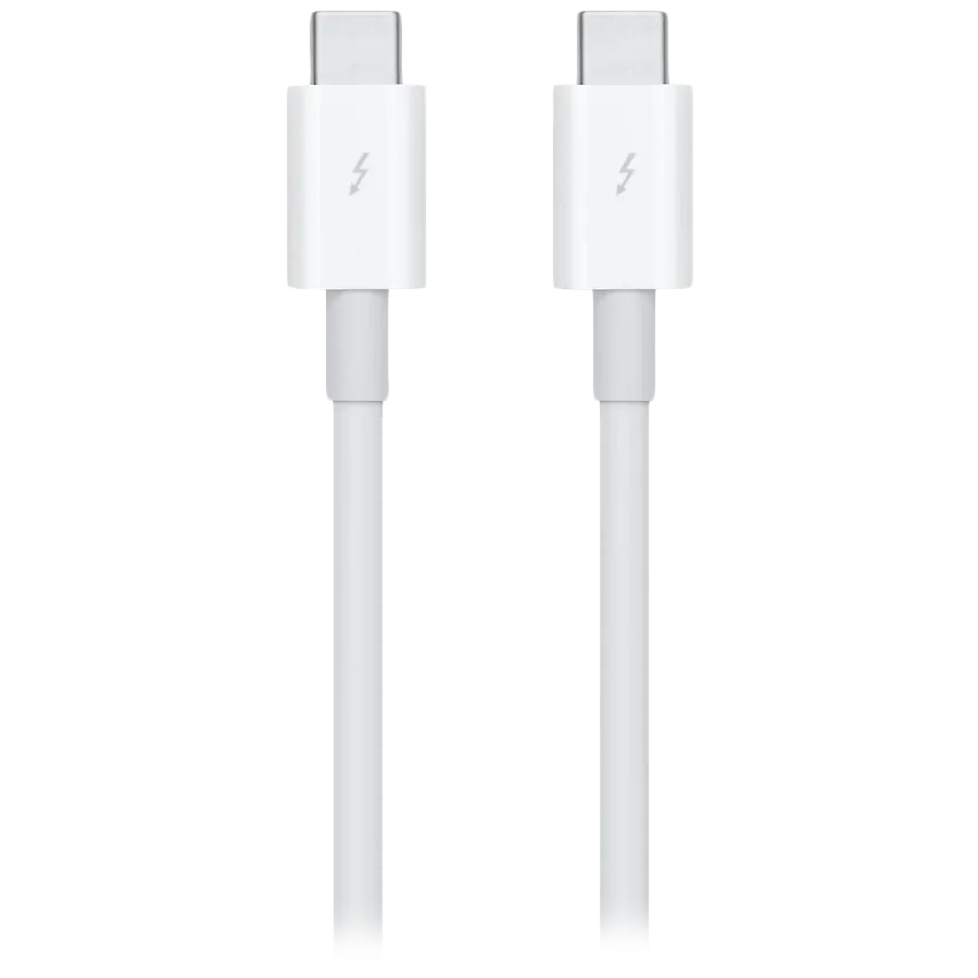 Καλώδιο USB-CΚαλώδιο Thunderbolt 3 APPLE, 0.8 μετρητής, Λευκό — Εικών №2