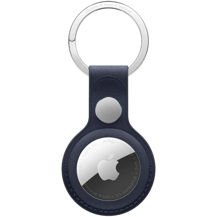 Apple FineWoven Key Ring, Navy — Image №1 Apple FineWoven Key Ring, Navy — Image №1