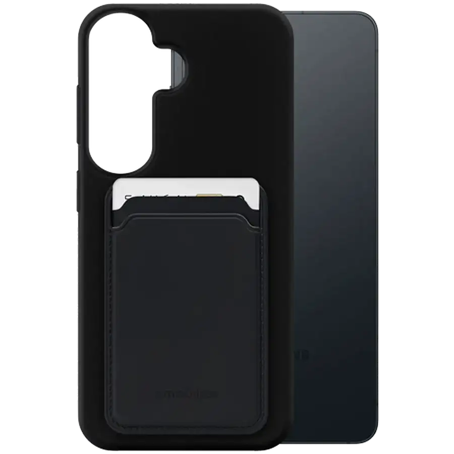 MOBILIZE Чехол Cardcase , Чёрный для Samsung Galaxy S26 — Изображение №1 MOBILIZE Чехол Cardcase , Чёрный для Samsung Galaxy S26 — Изображение №1