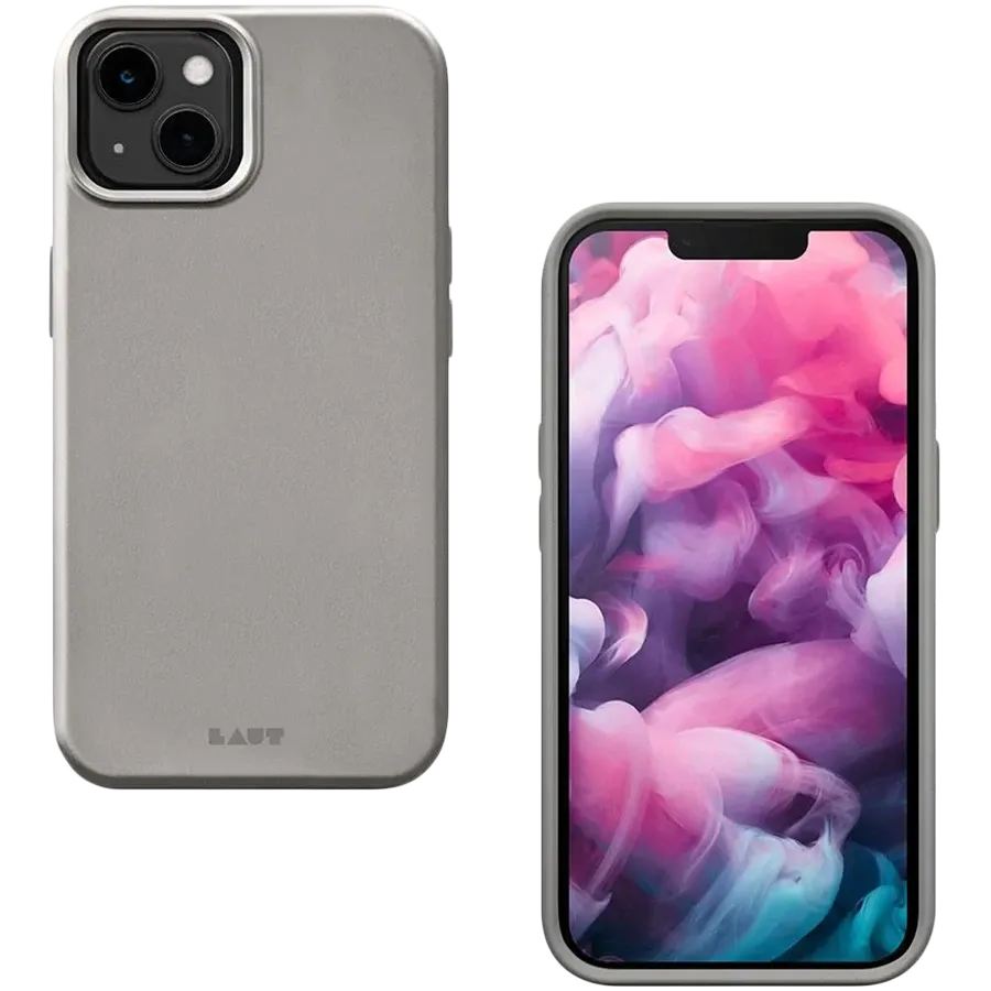 LAUT Защитный чехол HUEX with MagSafe, Туманный серый для iPhone 13 — Изображение №1