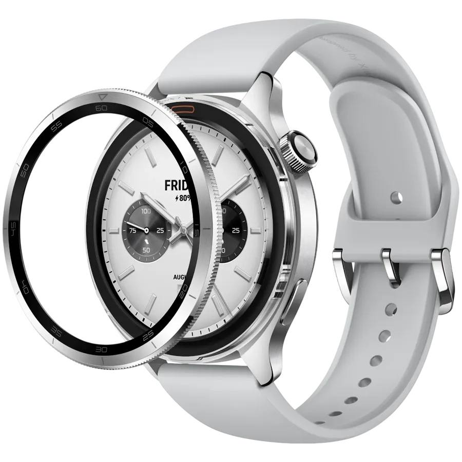 XIAOMI Watch S4 Умные часы, 41мм, Серебристый — Изображение №4