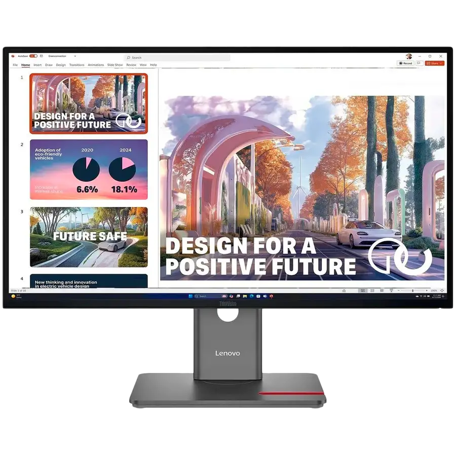 LENOVO Monitor LED (27", 2560x1440, IPS) Black — Image №1