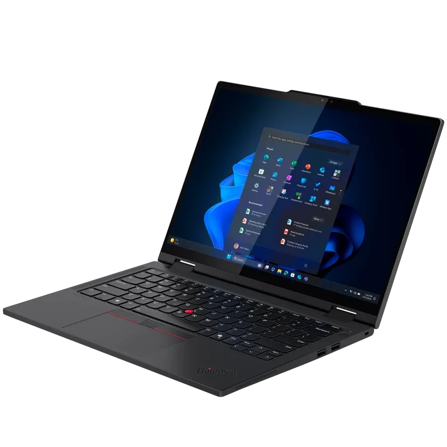 Φορητός LENOVO ThinkPad T14s 2-in-1 Gen 1 14" (1920x1200 60Hz), Core Ultra 7 255U, 32 γιγαμπάιτε, Graphics, Μαύρος, 512 γιγαμπάιτε — Εικών №3