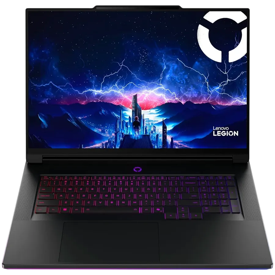 Laptop LENOVO Legion 9 18 18" (3840x2400 440Hz), Core Ultra 9 Processor 275HX, 192 GB, RTX 5090 24 GB, Eclipse Black, 2025, 2 TB, 2 TB — Image №1