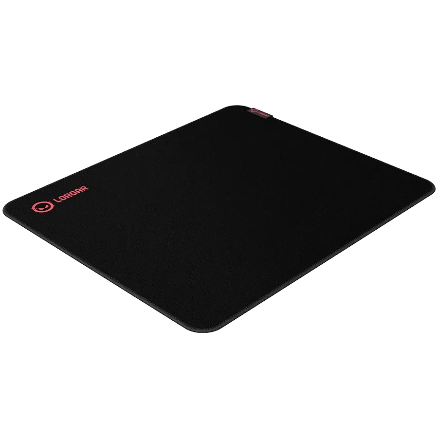 Gaming mouse pad LORGAR 500mm x 420mm x 3mm, Black/Red — Image №3