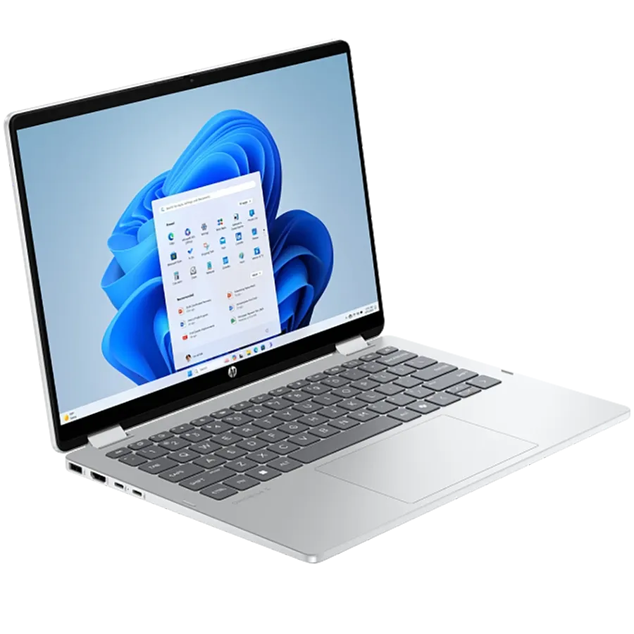 Laptop HP OmniBook 5 14" (1920x1200), Core 5 120U, 16 GB, Graphics, Glacier Silver, 512 GB — Image №3
