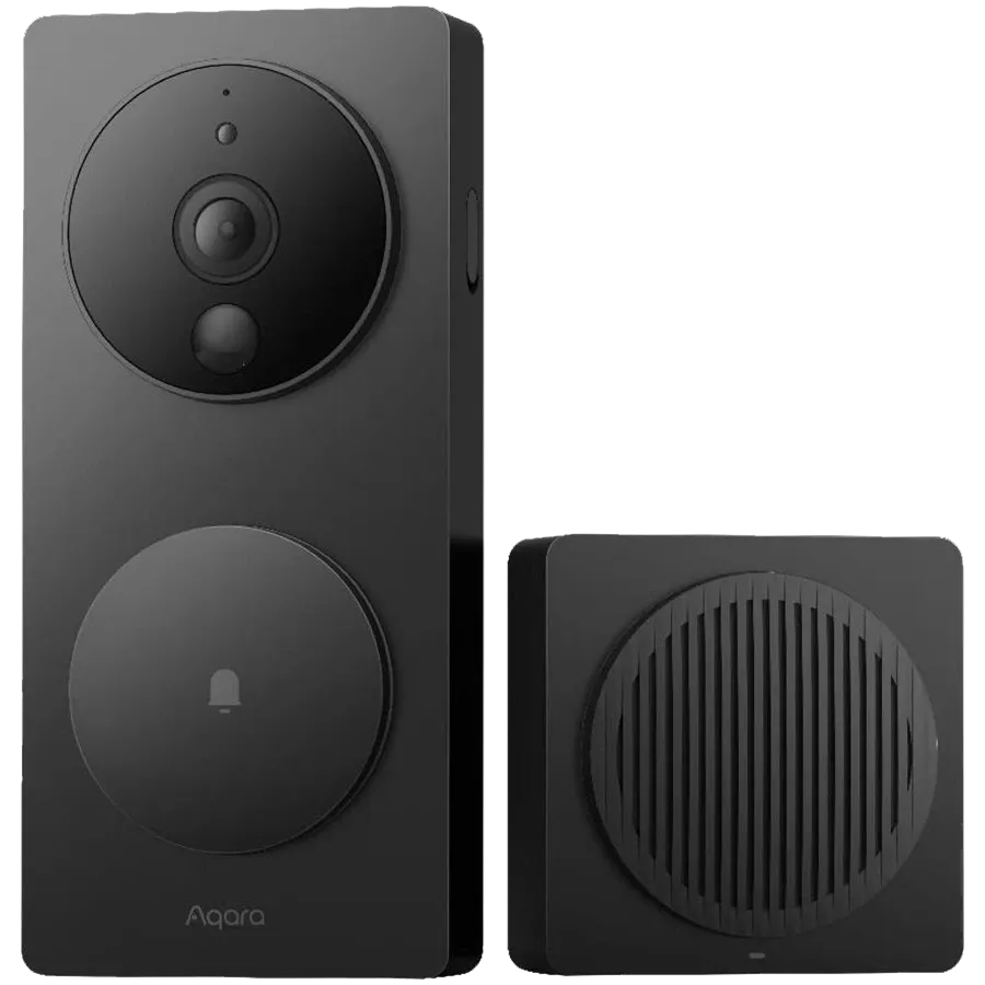 AQARA Doorbell Camera and Hub, Black — Image №1
