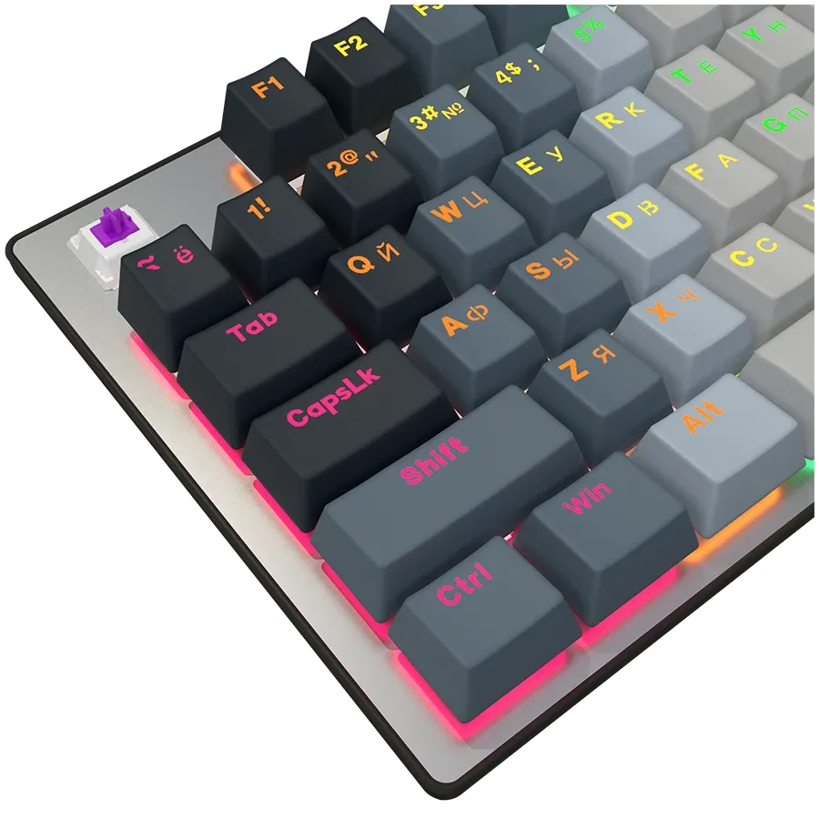 LORGAR Azar 514 Игровая клавиатура, Проводная, Белый, Английский/Русский — Изображение №3 LORGAR Azar 514 Игровая клавиатура, Проводная, Белый, Английский/Русский — Изображение №3