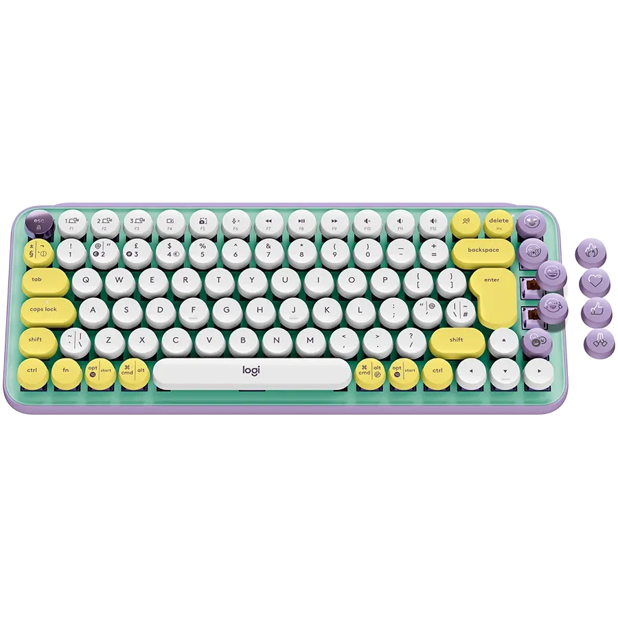 Клавиатура LOGITECH POP, Беспроводное, Daydream, Международный Английский/США — Изображение №3