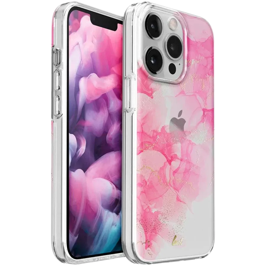 LAUT Чехол Crystal Ink , Рубиновый красный для iPhone 13 Pro — Изображение №1