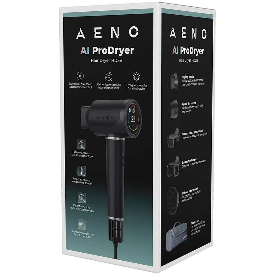 AENO HD5 Фен, Чёрный — Изображение №11