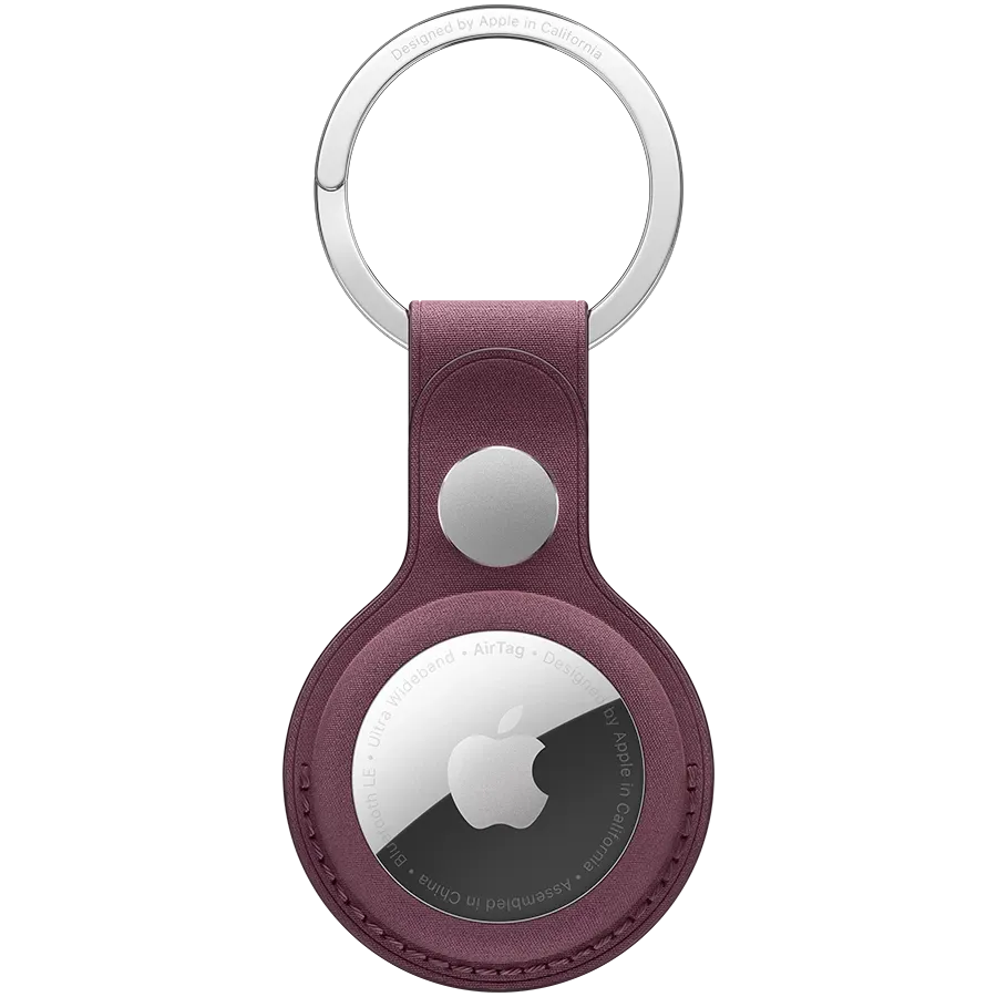 APPLE FineWoven Key Ring, Mulberry — Image №1