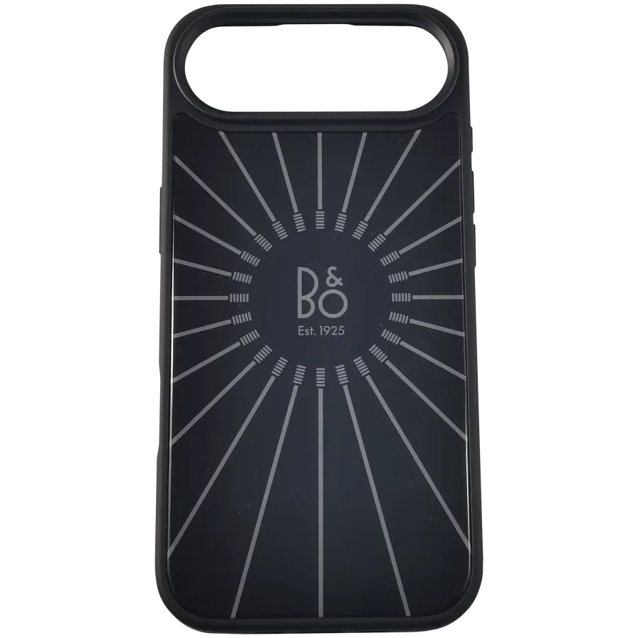 B&O BY ASBIS Case Glass version with MagSafe, Black Anthracite for iPhone Air — Image №1