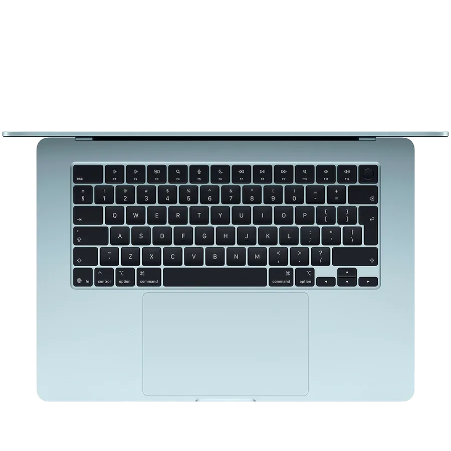 Apple MacBook Air 15.3"  Apple M4 (10C CPU/10C GPU), 16 γιγαμπάιτε, 512 γιγαμπάιτε, Sky Blue, 2025 — Εικών №2