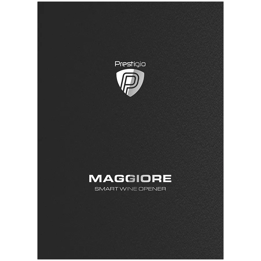 PRESTIGIO Maggiore Smart штопор для вина, черный/серебристый — Изображение №15