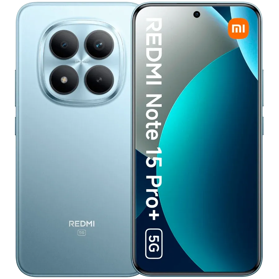 XIAOMI Redmi Note 15 Pro Plus 5G 5G 8 GB/256 GB, Glacier Blue — Image №1 XIAOMI Redmi Note 15 Pro Plus 5G 5G 8 GB/256 GB, Glacier Blue — Image №1