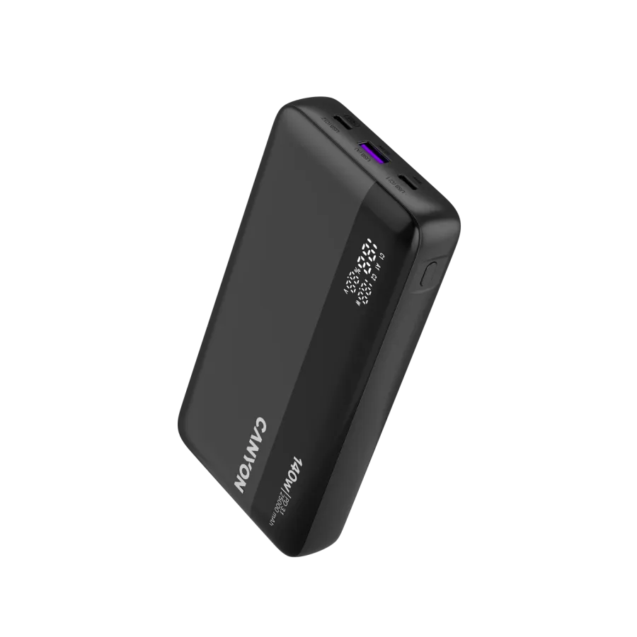 CANYON Power Bank, 25000 mAh, Dark Gray — Image №9