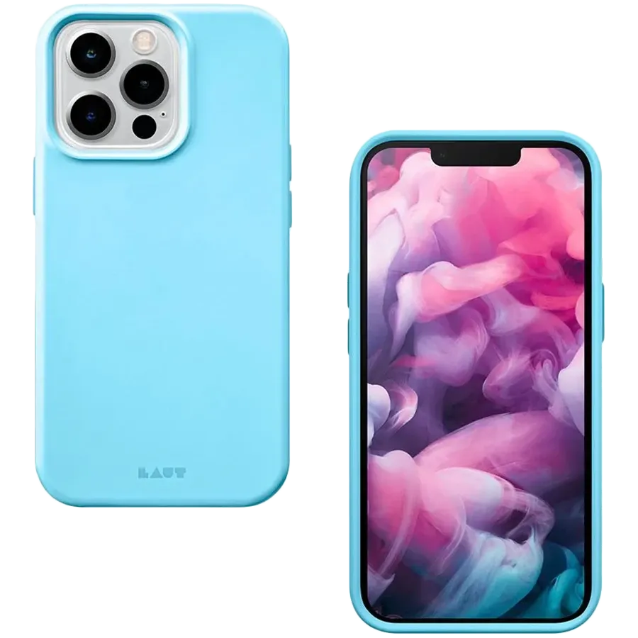 LAUT Protective Case Huex Pastels with MagSafe, Baby Blue for iPhone 13 Pro — Image №1