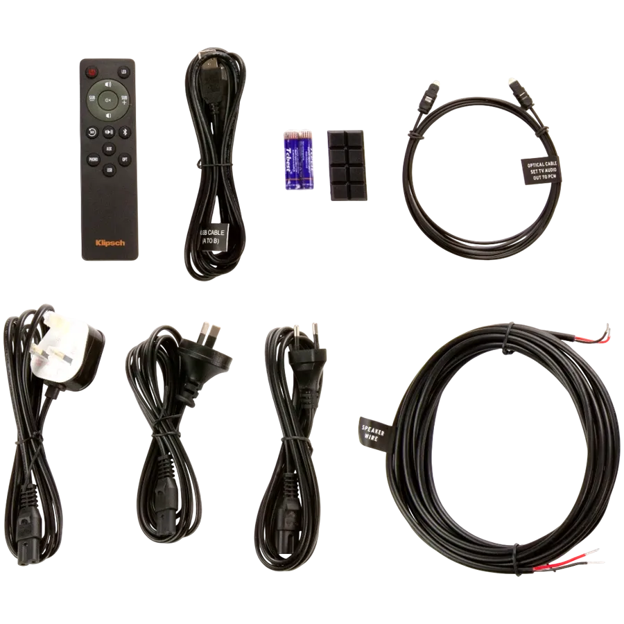 KLIPSCH Home Audio System, Black — Image №5