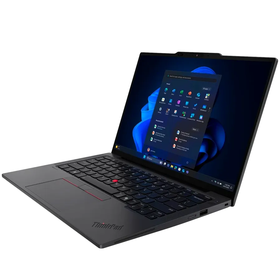 Laptop LENOVO ThinkPad X13 Gen 6 13.3" (1920x1200), Core Ultra 7 255U, 32 GB, Integrated, Black, 1 GB — Image №3