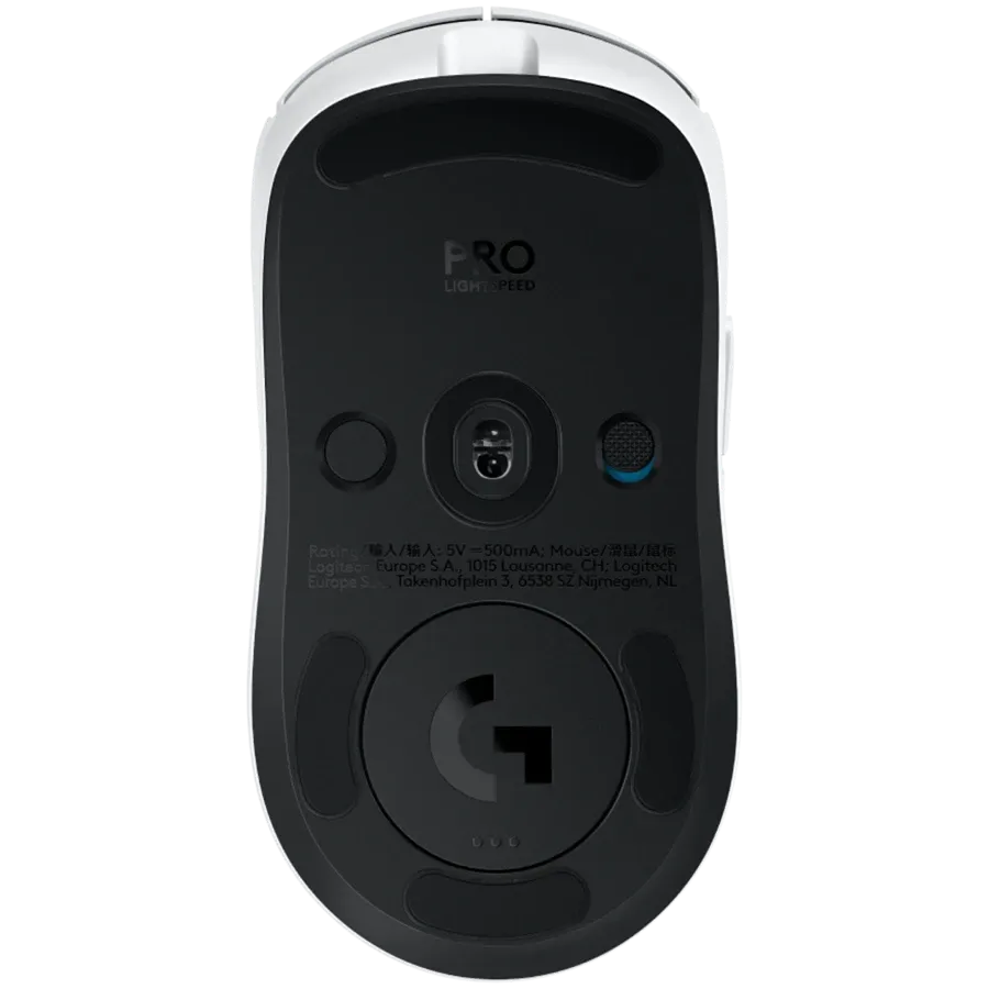 LOGITECH PRO 2 LIGHTSPEED Ποντίκι παιχνιδιού, Ασύρματο, Λευκό — Εικών №4