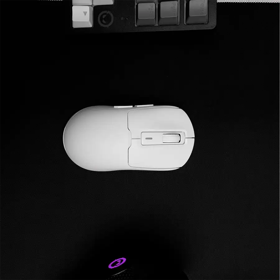 LORGAR MSA10W Gaming Mouse, Wireless, White — Image №9