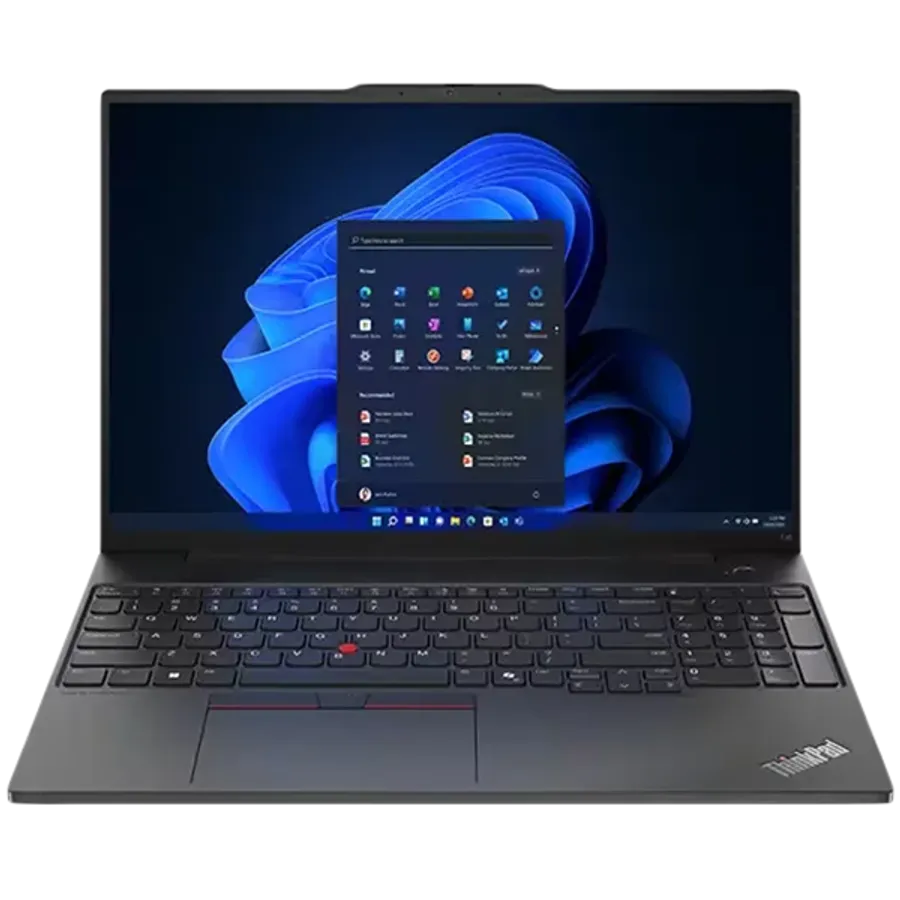 Ноутбук LENOVO ThinkPad E16 Gen 2 16" (1920x1200), Core Ultra 7 Processor 155H, 16 ГБ, Arc Graphics, Чёрный, 512 ГБ — Изображение №1