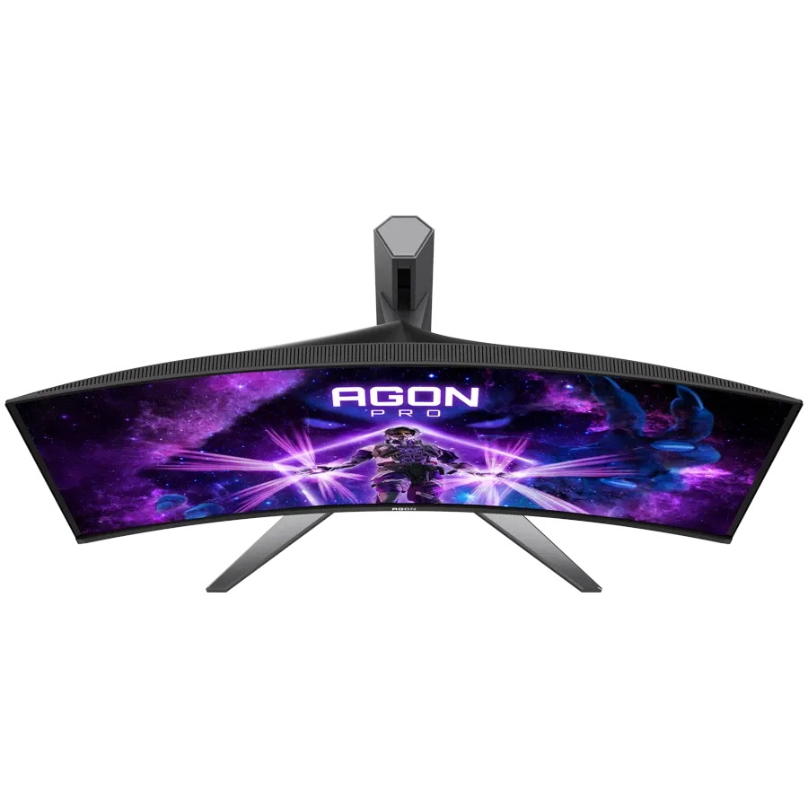 AOC LED-монитор (34", 3440x1440, OLED) Тёмно-серый — Изображение №4 AOC LED-монитор (34", 3440x1440, OLED) Тёмно-серый — Изображение №4