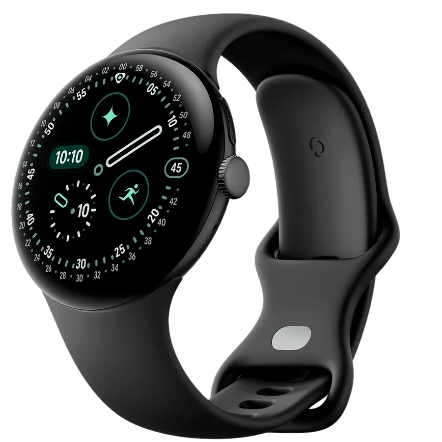 GOOGLE Pixel Watch 4 Smart Watch, 45mm, Black — Image №1