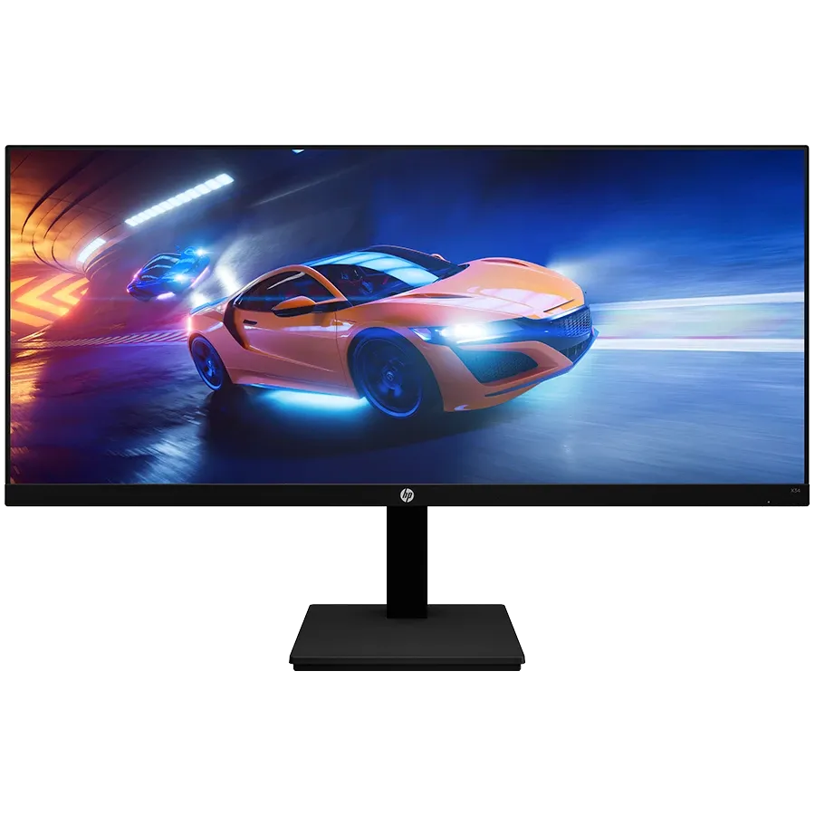HP INC X34 Monitor LED (34", 3440x1440, IPS) Black — Изображение №1