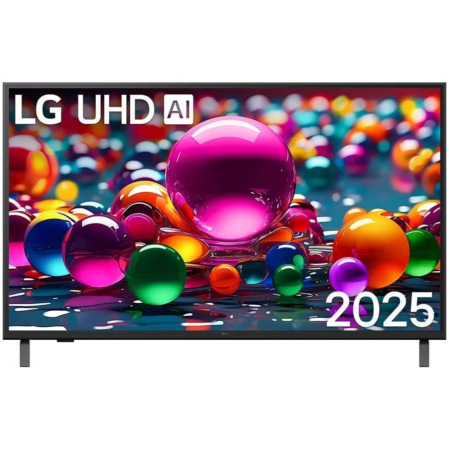 LG Smart TV, Ελληνικά, 43", UHD, Μαύρος — Εικών №1