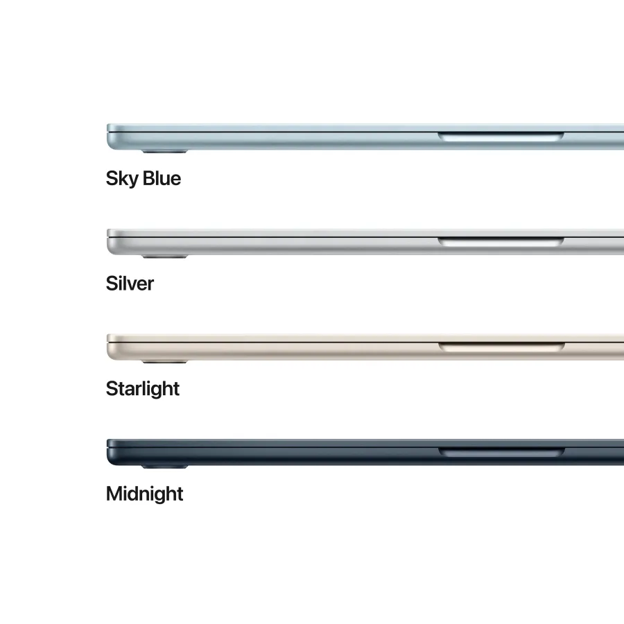 Apple MacBook Air 15.3"  Apple M4 (10C CPU/10C GPU), 16 GB, 512 GB, Silver, 2025 — Image №3