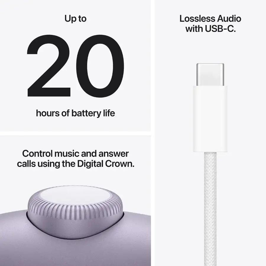 Apple AirPods Max 2 with Wireless Charge, Purple — Image №7 Apple AirPods Max 2 with Wireless Charge, Purple — Image №7