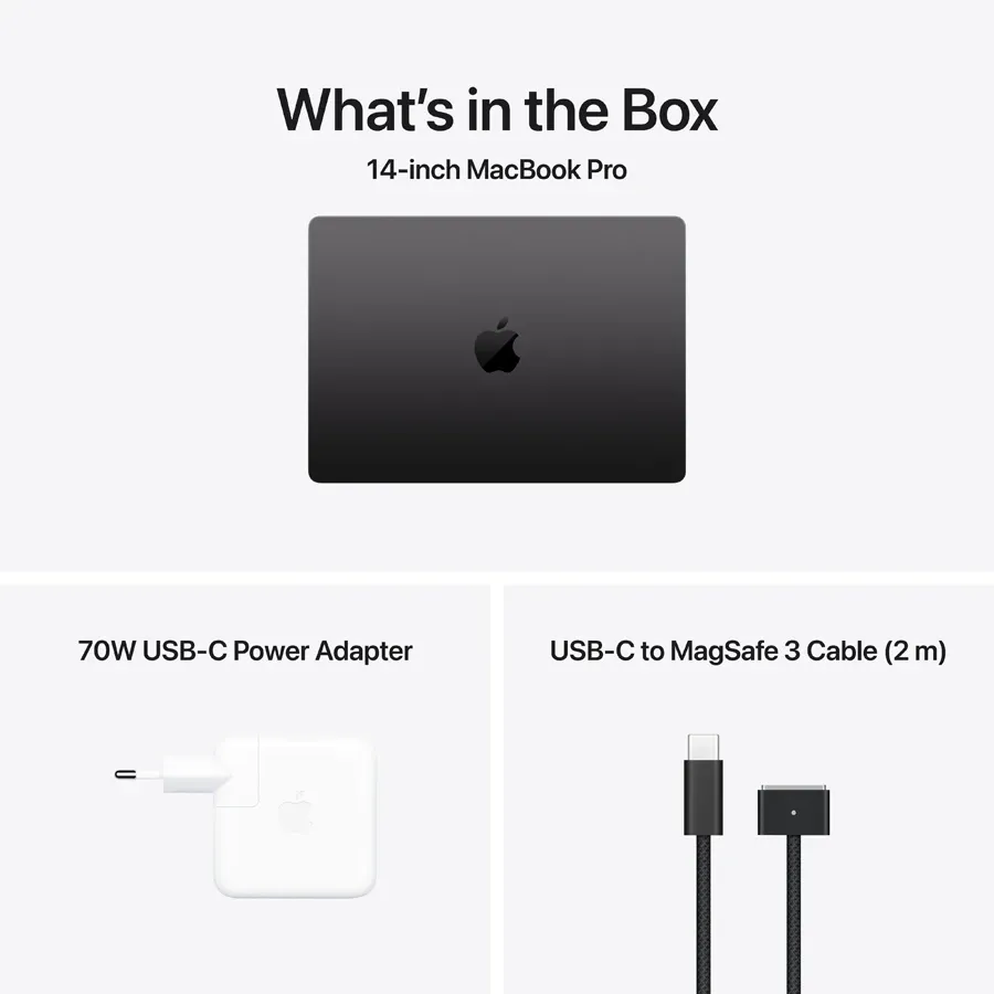 Apple MacBook Pro 14.2" Apple M5 Pro (15C CPU/16C GPU), 24 GB, 2 TB, Space Black, 2026 — Image №9 Apple MacBook Pro 14.2" Apple M5 Pro (15C CPU/16C GPU), 24 GB, 2 TB, Space Black, 2026 — Image №9