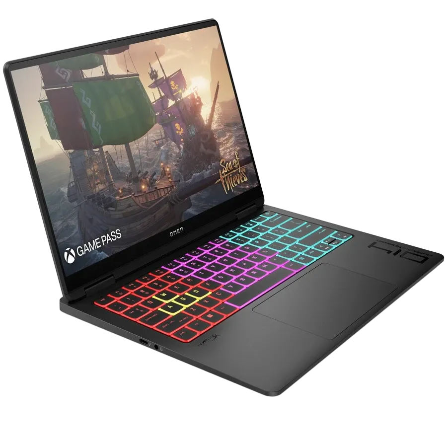 Laptop HP INC 14" (2880x1800 120Hz), Core Ultra 7 155H, 16 GB, RTX 4050 6 GB, Shadow Black, 512 GB — Image №2