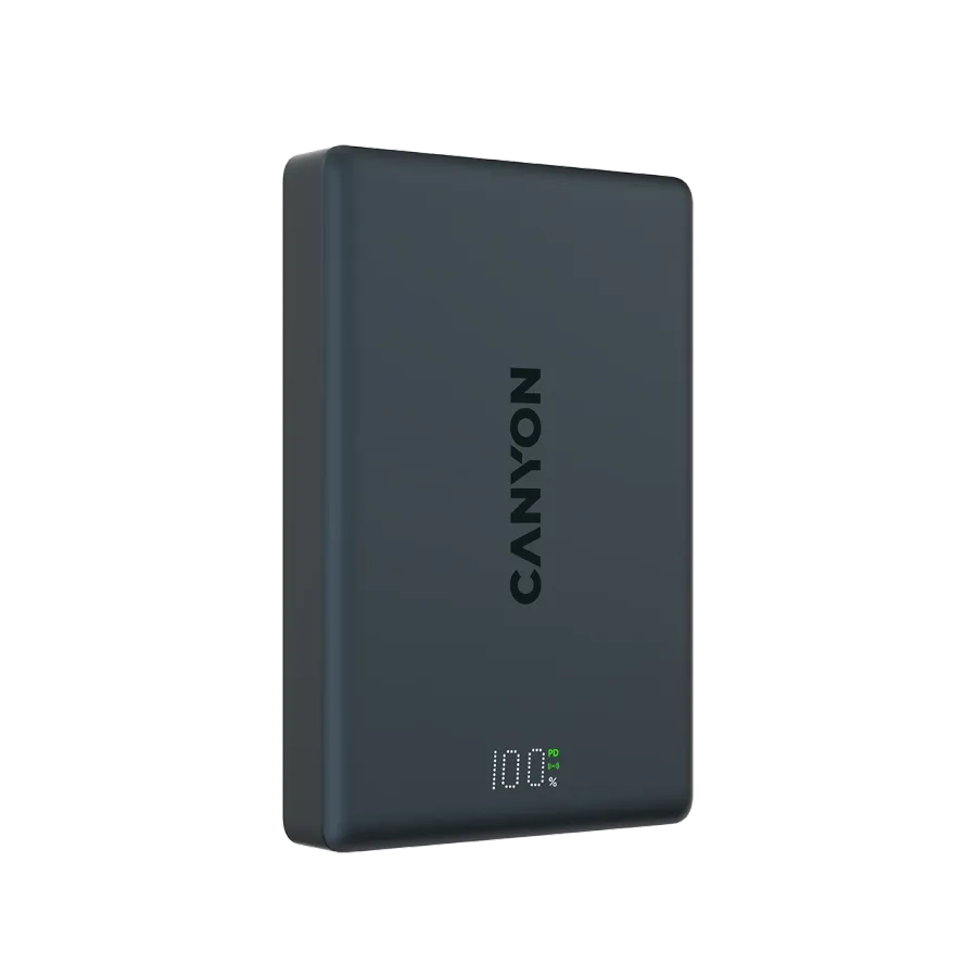 CANYON OnPower 511 Портативное зарядное устройство, 10000 мА·ч, Interstellar Black — Изображение №1