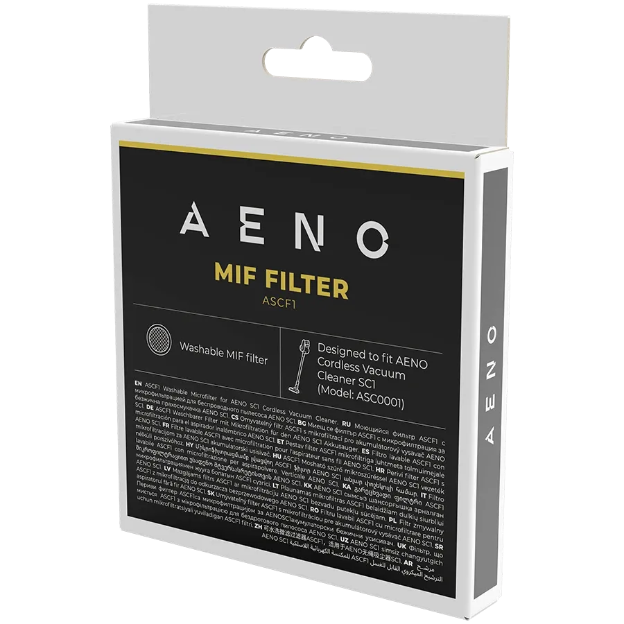 AENO Πλενόμενο φίλτρο MIF για SC1, Λευκό — Εικών №2 AENO Πλενόμενο φίλτρο MIF για SC1, Λευκό — Εικών №2