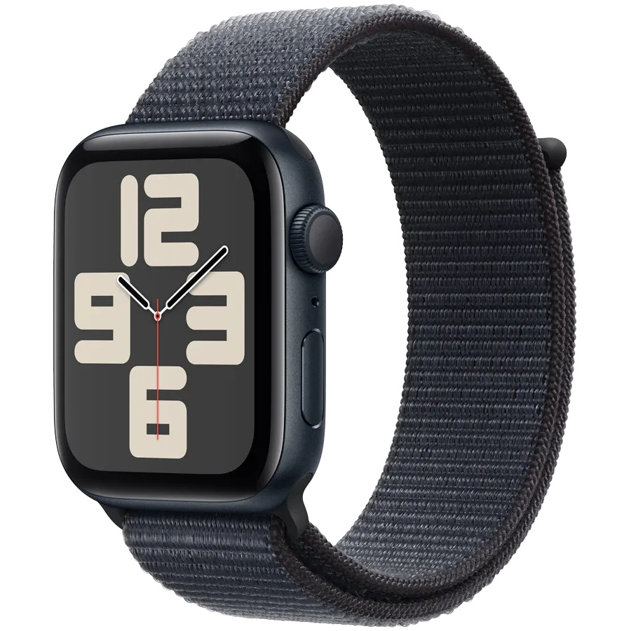 Apple Watch SE GPS Gen.2 (2024), 44mm, Midnight, Ink Sport Loop — Image №1