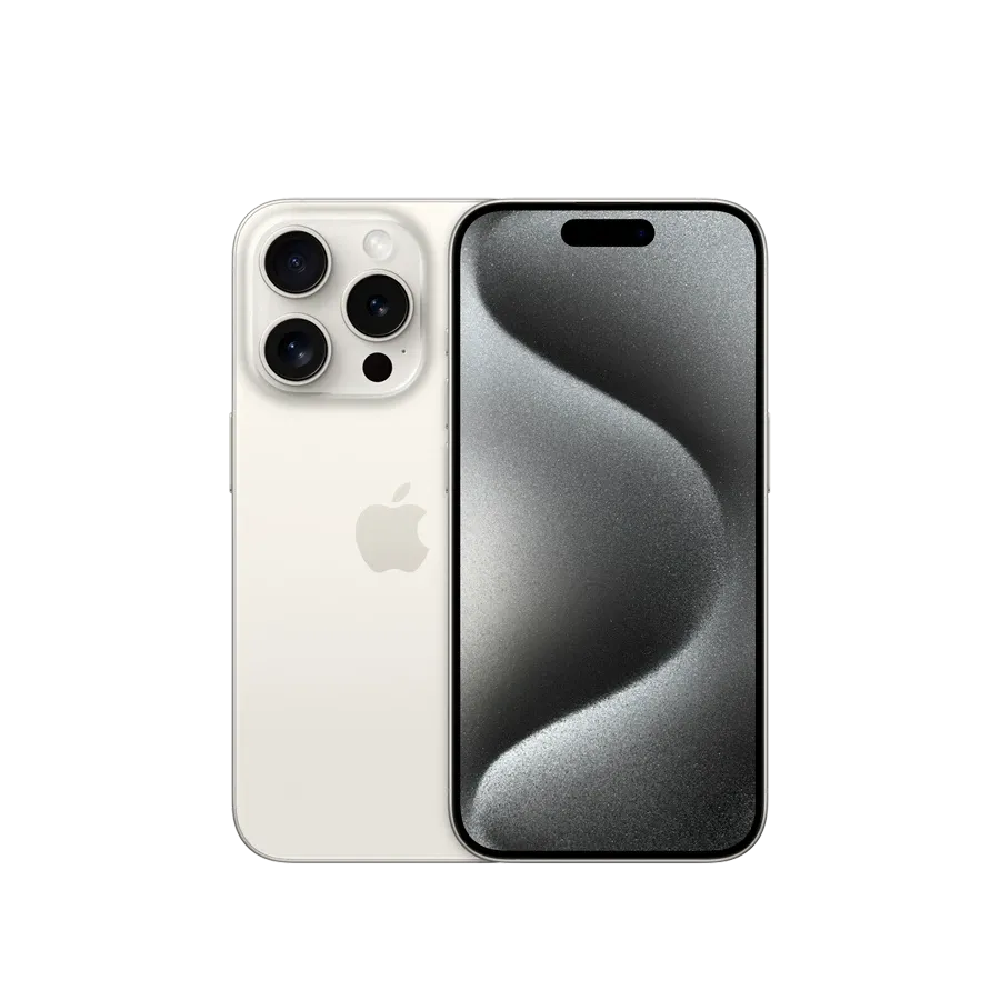Apple iPhone 15 Pro, 512 GB, White Titanium — Image №1