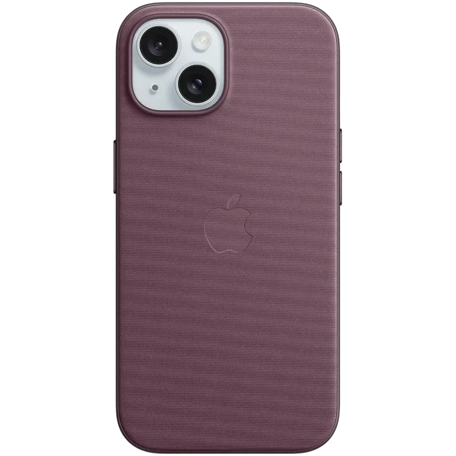 Чехол APPLE FineWoven с MagSafe для iPhone 15, Mulberry — image №1