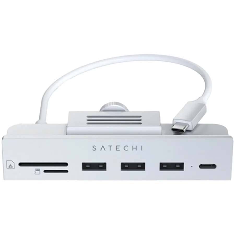 Dock Station SATECHI USB Type C, Silver — Image №1 Dock Station SATECHI USB Type C, Silver — Image №1