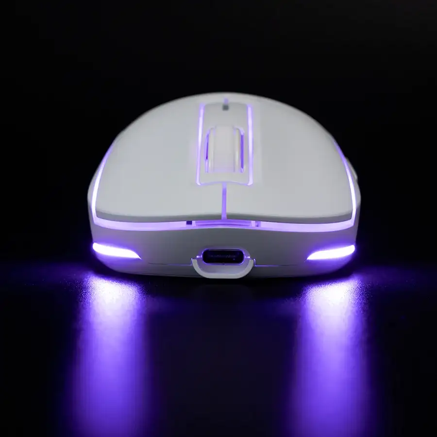LORGAR MSA10W Gaming Mouse, Wireless, White — Image №10