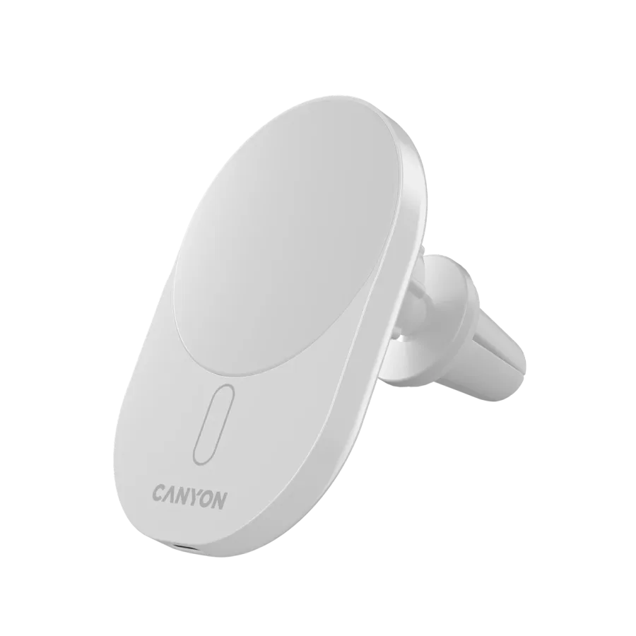 CANYON Wireless Car Charger OnGrip 105, White — Image №1