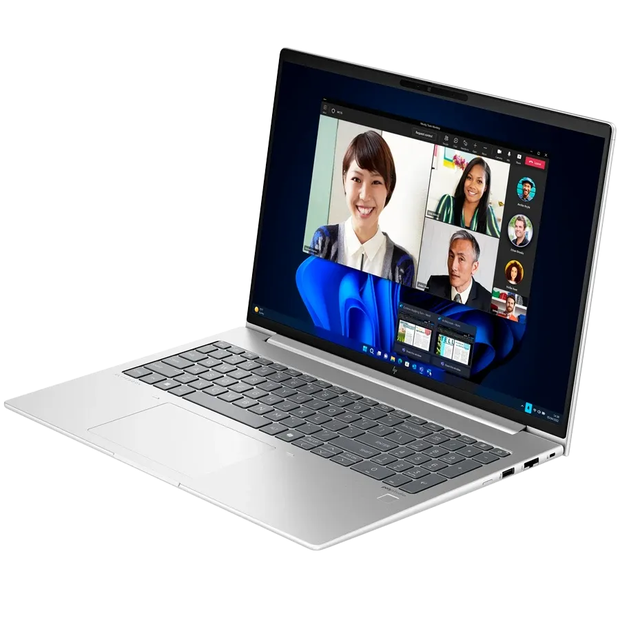 Φορητός HP INC 16" (1920x1200), Core Ultra 5 Processor 125U, 16 γιγαμπάιτε, Graphics, Ασημί, 512 γιγαμπάιτε — Εικών №3 Φορητός HP INC 16" (1920x1200), Core Ultra 5 Processor 125U, 16 γιγαμπάιτε, Graphics, Ασημί, 512 γιγαμπάιτε — Εικών №3