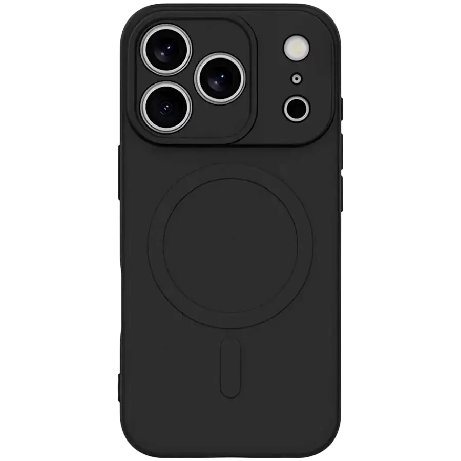 JUST IN CASE Чехол Kick Case with MagSafe, Чёрный для iPhone 17 Pro Max — Изображение №1