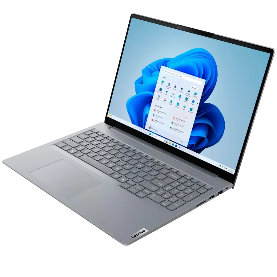 Laptop LENOVO ThinkBook 16 G8 16" (1920x1200 60Hz), Core Ultra 7 Processor 255H, 16 GB, Arc 140T, Arctic Grey, 512 GB — Image №3 Laptop LENOVO ThinkBook 16 G8 16" (1920x1200 60Hz), Core Ultra 7 Processor 255H, 16 GB, Arc 140T, Arctic Grey, 512 GB — Image №3