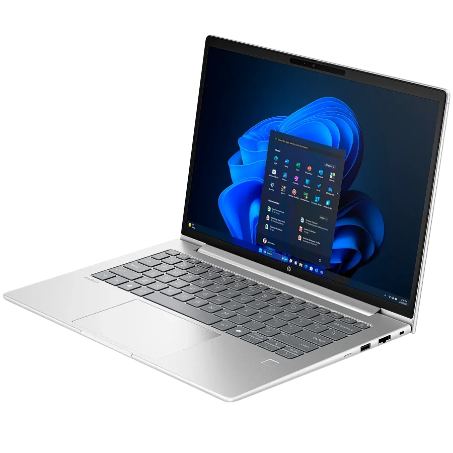 Φορητός HP INC 14" (1920x1200), Core Ultra 5 Processor 225U, 24 γιγαμπάιτε, Graphics, Pike Silver, 512 γιγαμπάιτε — Εικών №3