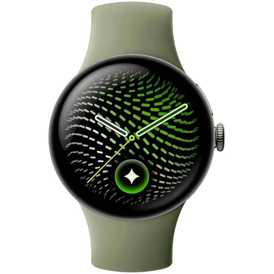 GOOGLE Pixel Watch 5 Smart Watch, 45mm, LTE, Green — Image №2 GOOGLE Pixel Watch 5 Smart Watch, 45mm, LTE, Green — Image №2