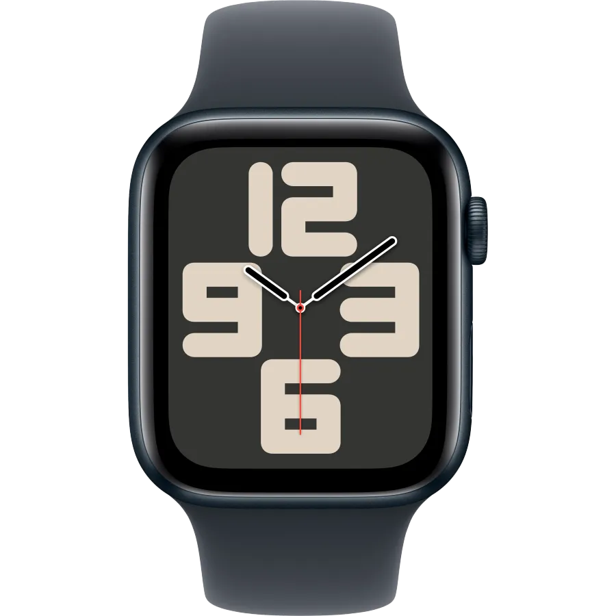 Apple Watch SE GPS Gen.2 (2024), 40χιλ., Μεσάνυχτα, Midnight Sport Band, M/L — Εικών №2