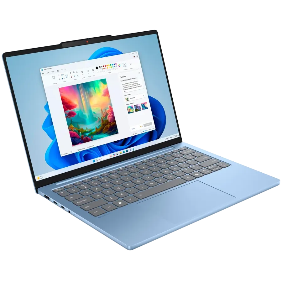 Ноутбук LENOVO IdeaPad Slim 5 13.3" (1920x1200), Ryzen 7 7735HS, 16 ГБ, Radeon 680M, Синий, 1 ТБ — Изображение №1